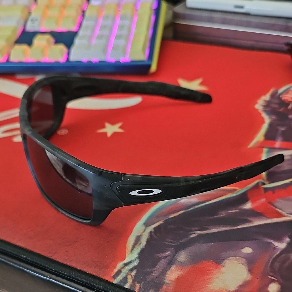 Oakley Matte Black Sport Sunglasses